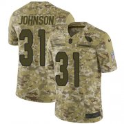 Wholesale Cheap Nike Cardinals #31 David Johnson Camo Men's Stitched NFL Limited 2018 Salute to Service Jersey