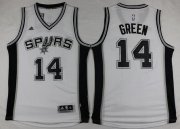 Wholesale Cheap San Antonio Spurs #14 Danny Green Revolution 30 Swingman New White Jersey