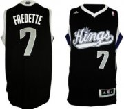 Wholesale Cheap Sacramento Kings #7 Jimmer Fredette Revolution 30 Swingman Black Jersey