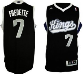 Wholesale Cheap Sacramento Kings #7 Jimmer Fredette Revolution 30 Swingman Black Jersey