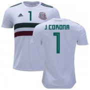 Wholesale Cheap Mexico #1 J.Corona Away Kid Soccer Country Jersey