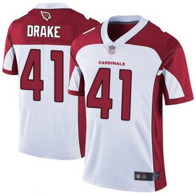 Wholesale Cheap Nike Cardinals #41 Kenyan Drake White Men\'s Stitched NFL Vapor Untouchable Limited Jersey