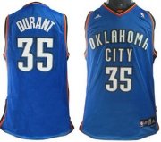 Wholesale Cheap Oklahoma City Thunder #35 Kevin Durant Blue Swingman Jersey