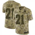 Wholesale Cheap Nike Rams #21 Aqib Talib Camo Men's Stitched NFL Limited 2018 Salute To Service Jersey