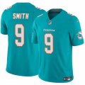 Cheap Men's Miami Dolphins #9 Jonnu Smith Aqua 2024 F.U.S.E Vapor Limited Stitched Football Jersey