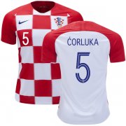 Wholesale Cheap Croatia #5 Corluka Home Kid Soccer Country Jersey