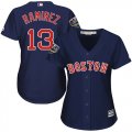 Wholesale Cheap Red Sox #13 Hanley Ramirez Navy Blue Alternate 2018 World Series Women's Stitched MLB Jersey