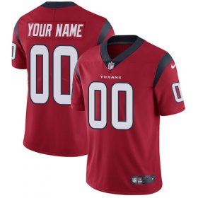 Wholesale Cheap Nike Houston Texans Customized Red Alternate Stitched Vapor Untouchable Limited Men\'s NFL Jersey