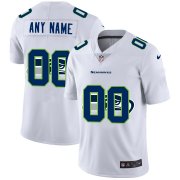 Wholesale Cheap Nike Seattle Seahawks Customized White Team Big Logo Vapor Untouchable Limited Jersey