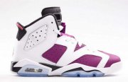 Wholesale Cheap Womens Air Jordan 6 Shoes Purple/white