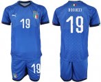 Wholesale Cheap Italy #19 Bonucci Home Soccer Country Jersey