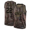 Wholesale Cheap Pelicans #22 Derrick Favors Camo Basketball Swingman Realtree Collection Jersey