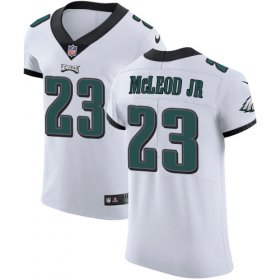 Wholesale Cheap Nike Eagles #23 Rodney McLeod Jr White Men\'s Stitched NFL Vapor Untouchable Elite Jersey