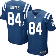 Wholesale Cheap Nike Colts #84 Jack Doyle Royal Blue Team Color Men's Stitched NFL Elite Jersey