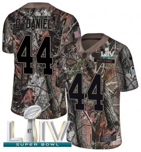 Wholesale Cheap Nike Chiefs #44 Dorian O\'Daniel Camo Super Bowl LIV 2020 Men\'s Stitched NFL Limited Rush Realtree Jersey