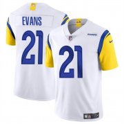 Cheap Men's Los Angeles Rams #21 Zach Evans White 2024 Vapor Untouchable Stitched Football Jersey