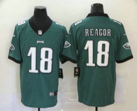 Wholesale Cheap Men\'s Philadelphia Eagles #18 Jalen Reagor Midnight Green 2020 Vapor Untouchable Stitched NFL Nike Limited Jersey