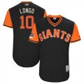 Wholesale Cheap Giants #10 Evan Longoria Black 