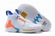 Wholesale Cheap Westbrook 2 Shoes White Blue Orange