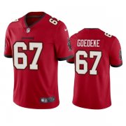 Wholesale Cheap Men's Tampa Bay Buccaneers #67 Luke Goedeke Red Vapor Untouchable Limited Stitched Jersey