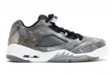 Wholesale Cheap Air Jordan 5 Low All Star GS Silver/Cool Grey-Black