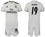 Wholesale Cheap Real Madrid #19 Achraf White Home Soccer Club Jersey