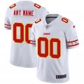 Wholesale Cheap Kansas City Chiefs Custom Nike White Team Logo Vapor Limited NFL Jersey