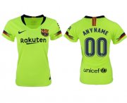 Wholesale Cheap Women's Barcelona Personalized Away Soccer Club Jersey