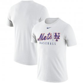 Wholesale Cheap New York Mets Nike MLB Practice T-Shirt White