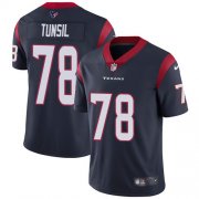 Wholesale Cheap Nike Texans #78 Laremy Tunsil Navy Blue Team Color Men's Stitched NFL Vapor Untouchable Limited Jersey