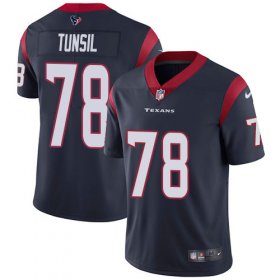 Wholesale Cheap Nike Texans #78 Laremy Tunsil Navy Blue Team Color Men\'s Stitched NFL Vapor Untouchable Limited Jersey