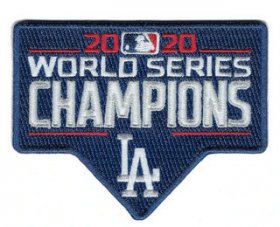 Wholesale Cheap 2020 MLB World Series Champions Jersey Patch Los Angeles Dodgers