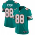 Wholesale Cheap Men's Miami Dolphins #88 Mike Gesicki Limited Aqua Alternate Vapor Untouchable Jersey