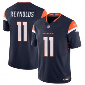 Cheap Men\'s Denver Broncos #11 Josh Reynolds Navy 2024 F.U.S.E. Alternate Vapor Limited Football Stitched Jersey