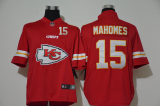 Wholesale Cheap Men's Kansas City Chiefs #15 Patrick Mahomes Red 2020 Big Logo Number Vapor Untouchable Stitched NFL Nike Fashion Limited Jersey