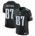 Cheap Men's Philadelphia Eagles #87 Jahan Dotson Black Vapor Untouchable Limited Stitched Football Jersey