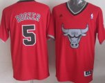 Wholesale Cheap Chicago Bulls #5 Carlos Boozer Revolution 30 Swingman 2013 Christmas Day Red Jersey