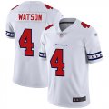 Wholesale Cheap Nike Texans #4 Deshaun Watson White Men's Stitched NFL Limited Team Logo Fashion Jersey