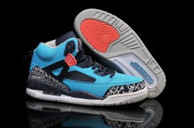 Wholesale Cheap Air Jordan 3.5 Spizike Retro Shoes Blue/black-red