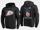 Wholesale Cheap Ducks #8 Teemu Selanne NHL Banner Wave Usa Flag Black Hoodie