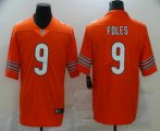 Wholesale Cheap Men's Chicago Bears #9 Nick Foles Orange 2017 Vapor Untouchable Stitched NFL Nike Limited Jersey