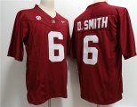 Cheap Men's Alabama Crimson Tide #6 DeVonta Smith Red 2023 F.U.S.E. Stitched Jersey