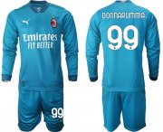 Wholesale Cheap 2021 Men AC milan away long sleeve 99 soccer jerseys