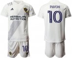 Wholesale Cheap Men 2020-2021 club Los Angeles Galaxy home 10 white Soccer Jerseys