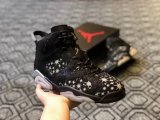 Wholesale Cheap Air Jordan 6 Customs The paparazzi Black/White