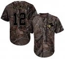 Wholesale Cheap Blue Jays #12 Roberto Alomar Camo Realtree Collection Cool Base Stitched MLB Jersey