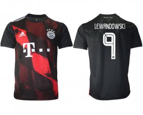 Wholesale Cheap 2021 Men Bayern Munchen away aaa version 9 soccer jerseys