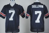 Wholesale Cheap Auburn Tigers #7 Pat Sullivan Navy Blue Jersey