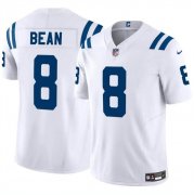 Cheap Men's Indianapolis Colts #8 Jason Bean White 2024 F.U.S.E. Vapor Limited Stitched Football Jersey