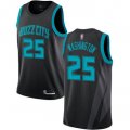 Wholesale Cheap Hornets #25 PJ Washington Black Basketball Jordan Swingman City Edition 2018-19 Jersey